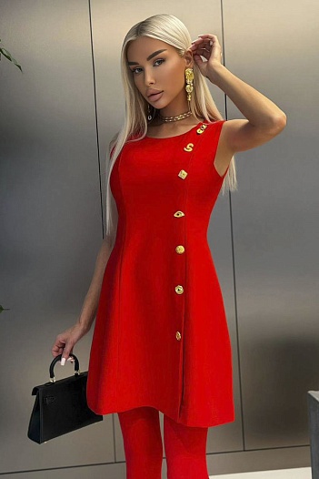 Женское платье Schiaparelli premium - Red   