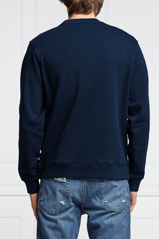 Синий мужской свитшот Kenzo Tiger Head embroidered