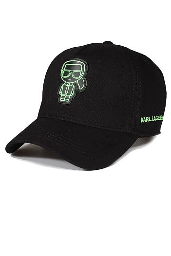 Чёрная бейсболка Karl Lagerfeld   