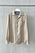 Льняная рубашка Brunello Cucinelli Premium - Beige