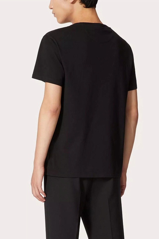 Мужская чёрная футболка Valentino 