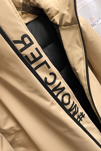 Пуховик Moncler Grenoble Gore-Tex - Beige   