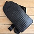 Кожаная сумка Bottega Veneta Intrecciato sling 27x15 см - Black