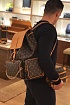 Кожаный рюкзак Louis Vuitton Trio Monogram - Brown 44x32 см