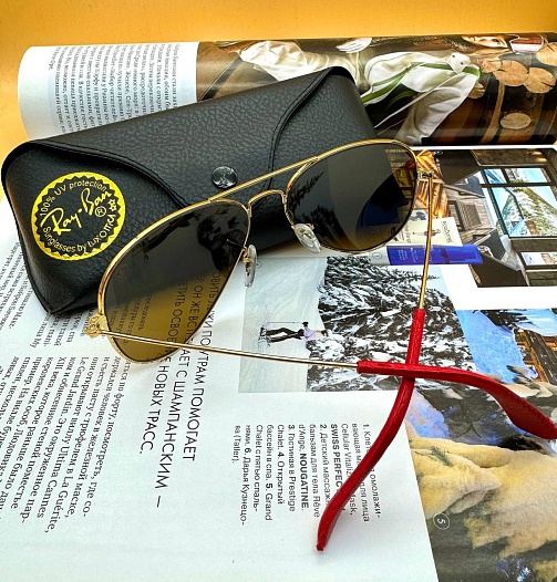 Солнцезащитные очки Ray-Ban Aviator Large Metal   