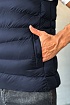 Мужской жилет Lacoste тёмно-синего цвета