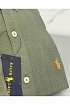 Тёмно-зелёная рубашка Роlо Ralрh Lаurеn logo-embroidered