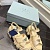 Женские кожаные сандалии Prada Monolith Fisherman - Yellow