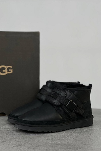 Мужские ботинки UGG Neumel Snapback - Black   