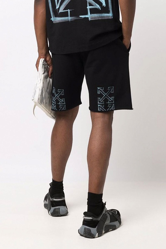 Мужские шорты Off-White Marker Arrows - Black