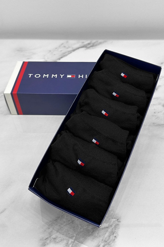 Комплект чёрных носков Tommy Hilfiger