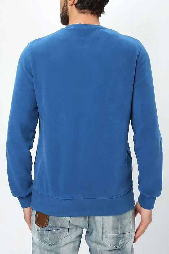 Мужской синий свитшот Paul & Shark