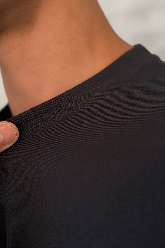 Чёрная мужская футболка Christian Dior Atelier