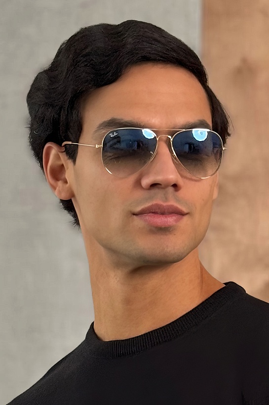 Солнцезащитные очки Ray-Ban Aviator Large Metal