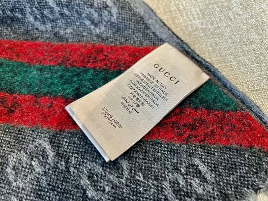 Шарф Gucci GG premium 190x37 см
