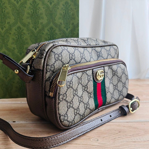Мини-сумка Gucci GG Ophidia 22x14 см   