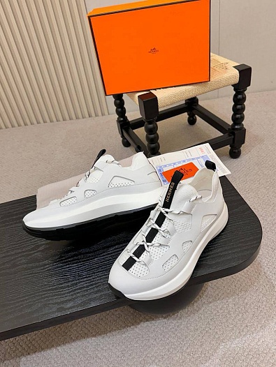 Мужские кроссовки Hermes Katana - White   