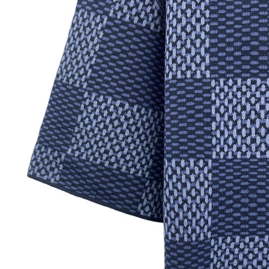 Оверсайз футболка Louis Vuitton Premium crystal logo-patch