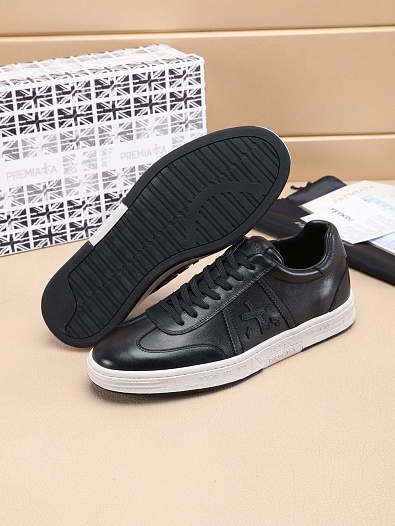 Кожаные кроссовки Premiata Bonnie - Black   