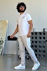Белая футболка Stefano Ricci Premium 