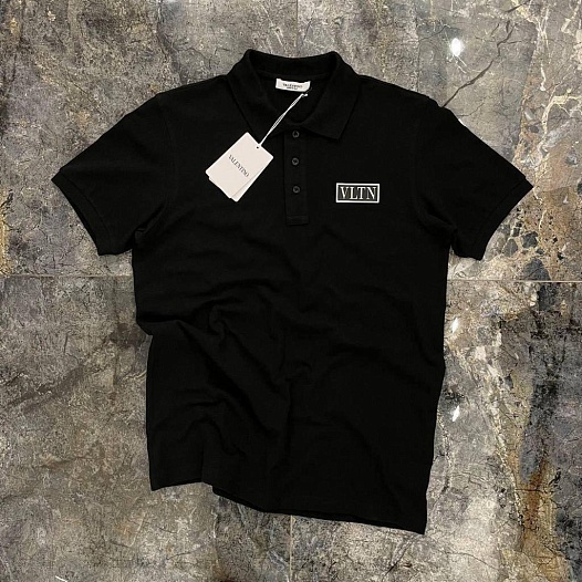 Классическое поло Valentino - Black   