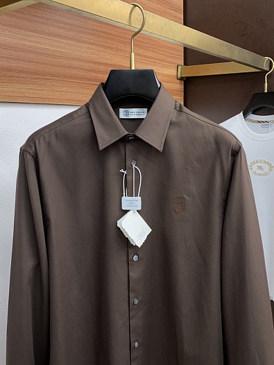 Мужская рубашка Brunello Cucinelli premium   
