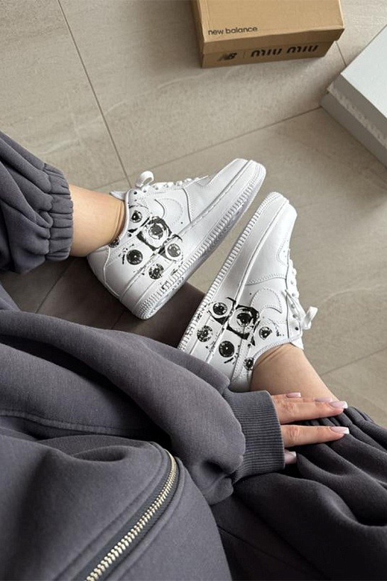 Кроссовки Nike Air Force 1 Low x Supreme x Comme Des Garçons