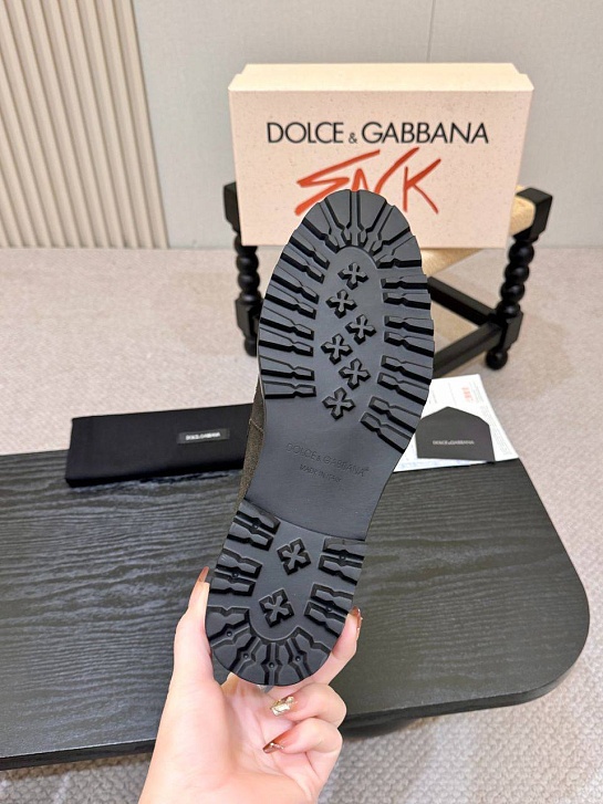 Мужские замшевые лоферы Dolce & Gabbana