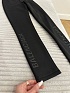 Женские черные леггинсы на флисе Balenciaga