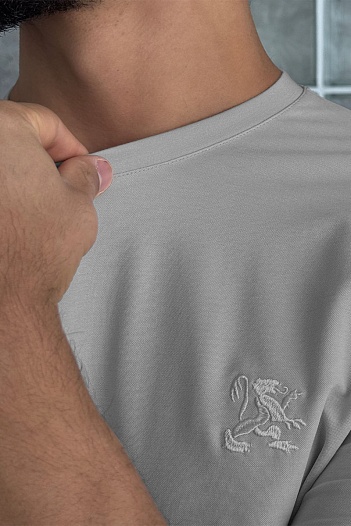 Мужская серая футболка Zilli   