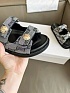 Женские шлёпанцы Balenciaga Jacquard Premium - Grey