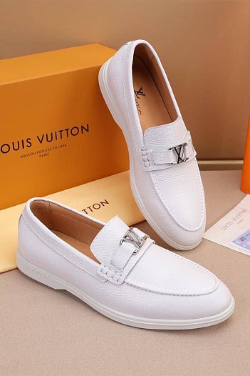 Мужские кожаные лоферы Louis Vuitton Estate   
