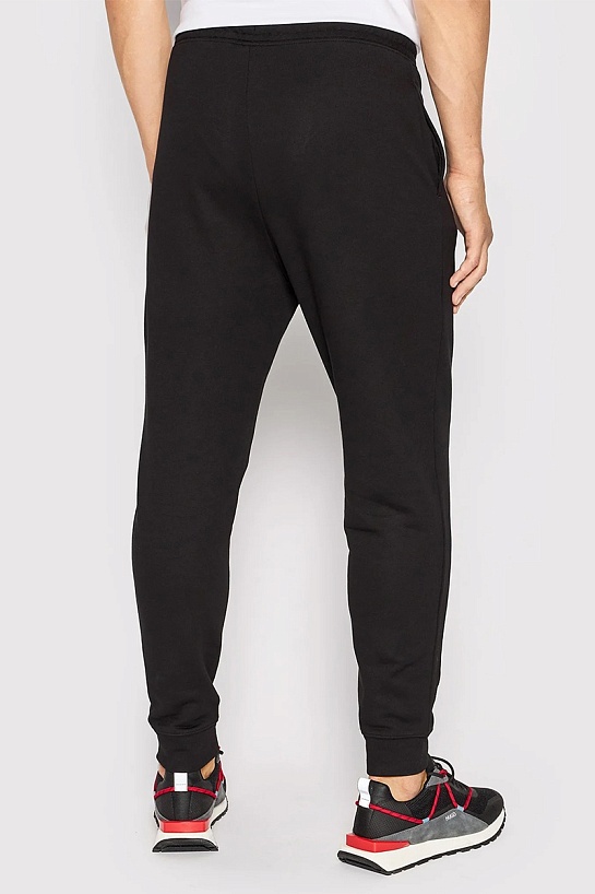 Чёрные спортивные штаны Hugo Boss Dutschi logo-print
