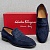 Мужские замшевые лоферы Salvatore Ferragamo