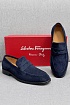 Мужские замшевые лоферы Salvatore Ferragamo