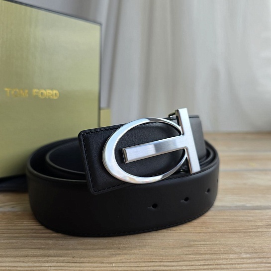 Кожаный ремень Tom Ford (длина 100 / 105 cм)