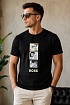 Чёрная футболка Hugo Boss Muhammad Ali