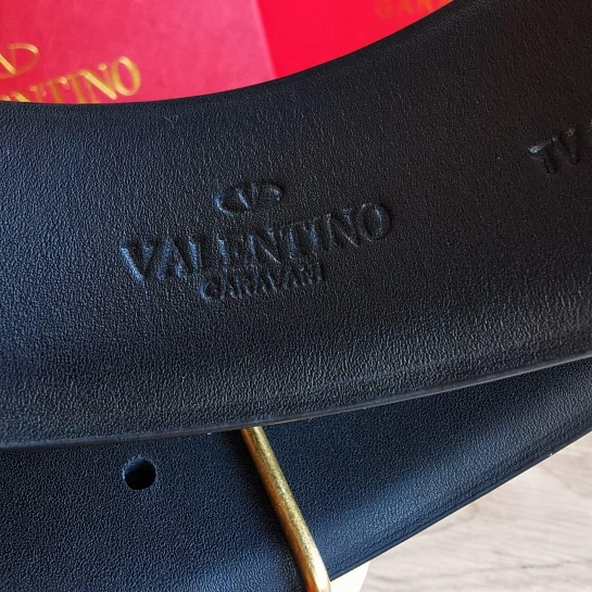 Кожаный ремень Valentino (ширина 4 см)