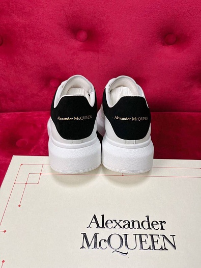 Женские кожаные кроссовки Alexander McQueen premium   