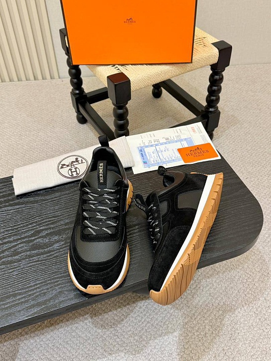 Мужские кроссовки Hermes Jimmy - Black