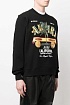 Чёрный мужской свитшот Amiri Rum Label logo-print