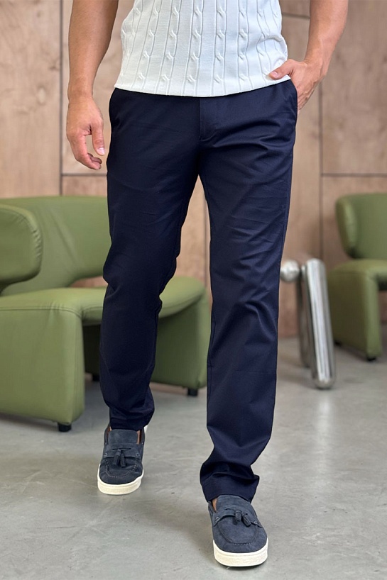 Мужские тёмно-синие брюки Роlо Ralрh Lаurеn