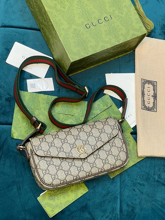 Сумка Gucci GG Ophidia pochette premium 22x13x4 см