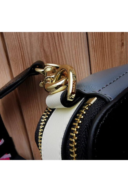 Кожаная сумка Marc Jacobs 25x16 см - Black