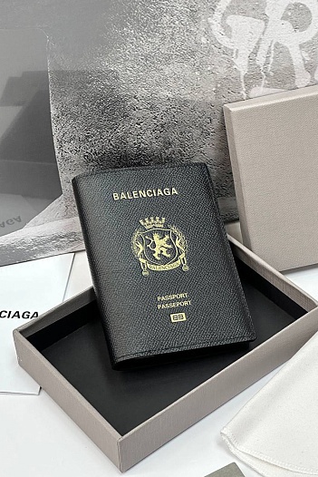 Обложка для паспорта Balenciaga Premium 14x9.5 см   