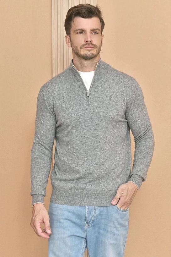 Кашемировый свитер Brunello Cucinelli Premium - Grey