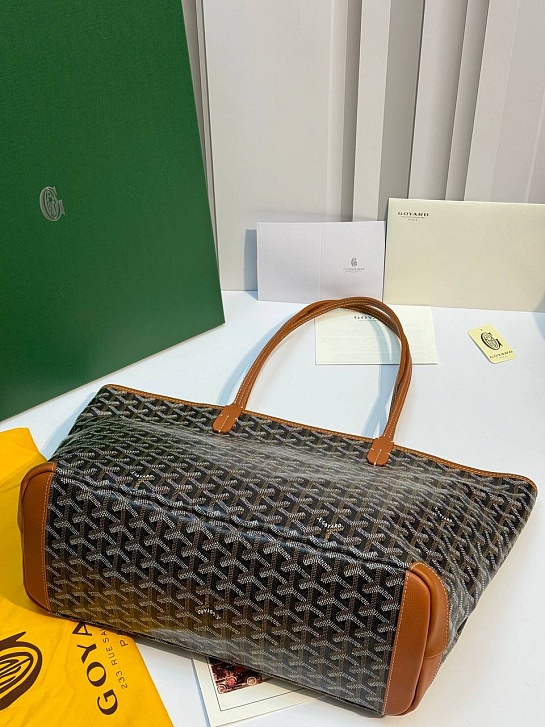 Кожаная сумка Goyard Artois premium 31x24x15 см