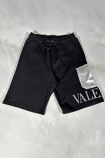 Чёрные шорты Valentino Bermuda   