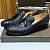 Мужские кожаные лоферы Bottega Veneta Intrecciato - Black