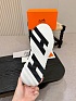 Текстильные кроссовки Hermes lift slip-on